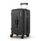 20" Trunk Luggage Suitcase Travel Carry On TSA Lock Black