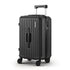 20" Trunk Luggage Suitcase Travel Carry On TSA Lock Black