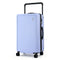 28" Wide Handle Luggage Suitcase Travel TSA Lock Light Blue