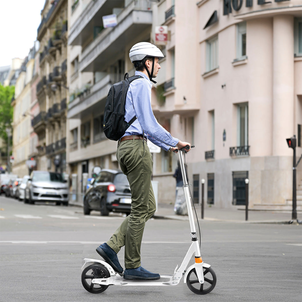 MONVELO Adult Commuter Foldable Scooter White