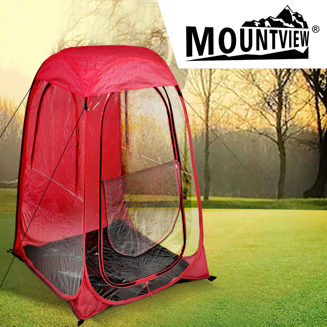 Mountview Pop Up Tent Camping Outdoor Red-1864184679901564934