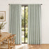 Marlow 2 Panels Blackout Curtains Linen Look Curtain Draperies Window Green-2072893564932722694