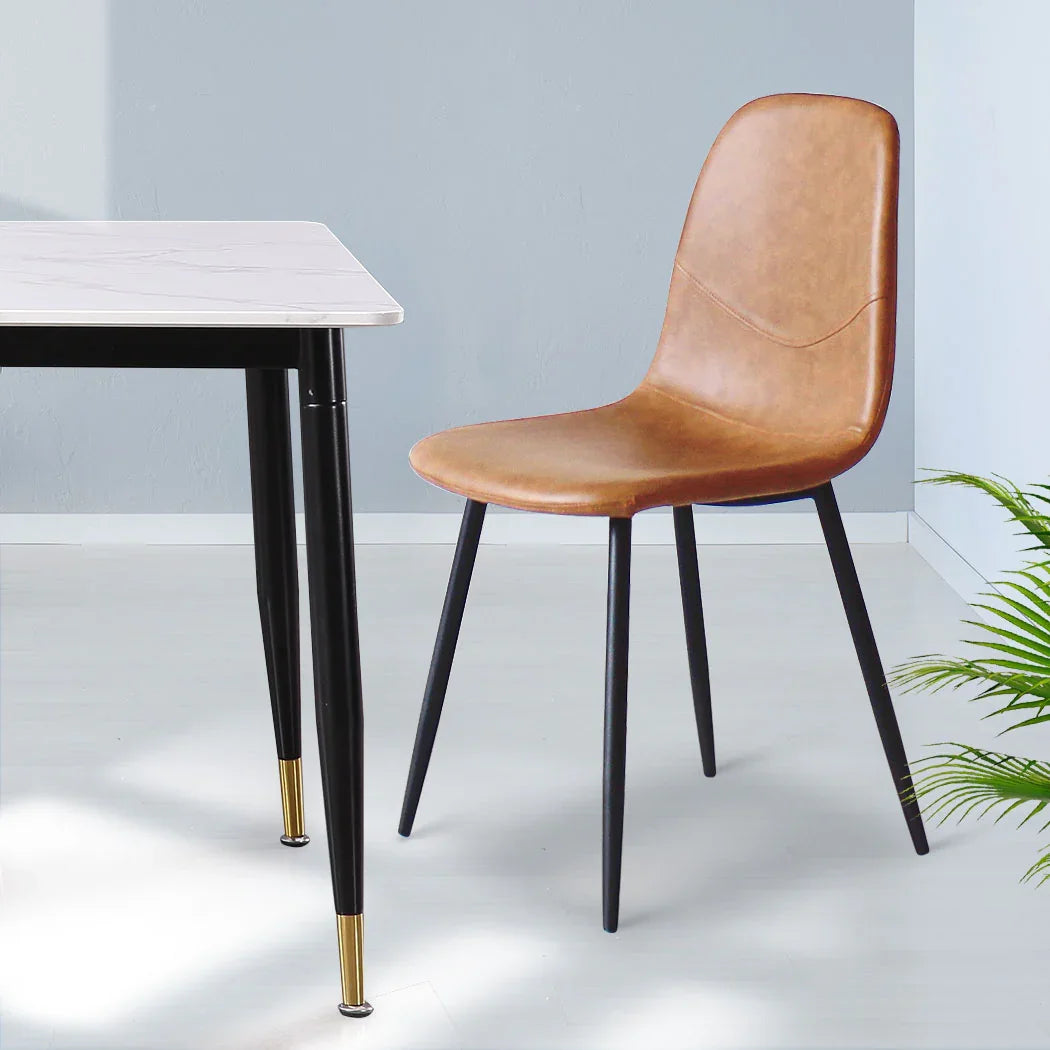 Levede 8x Dining Chairs Kitchen Eames-2006732724303433734