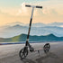 MONVELO Folding Scooter Dual Large Wheels Black-1950770003473207303