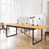 Levede Dining Table Extendable Rectangle Kitchen-2006732836014526471