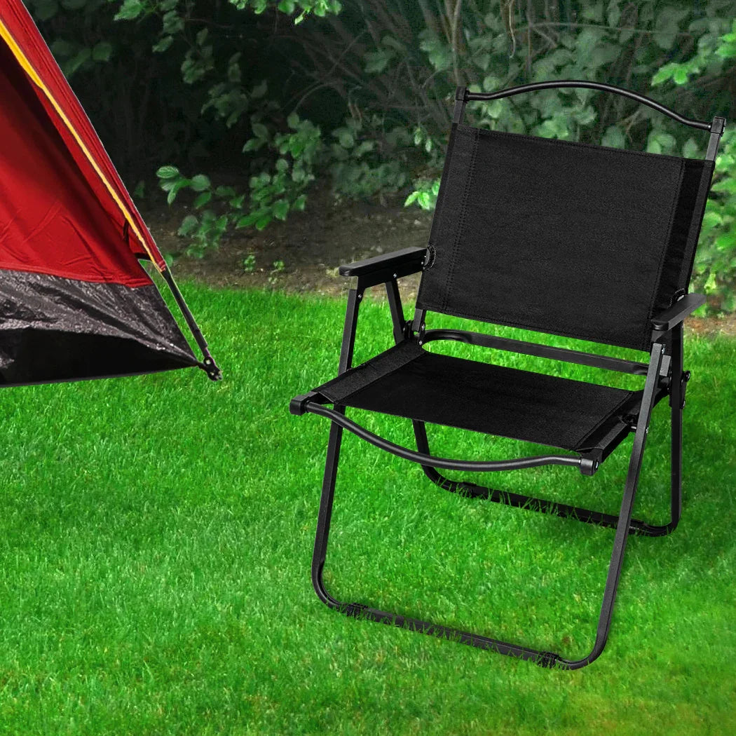 Levede 4PCS Camping Chair Folding Portable-2029387275506421766