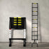 Traderight Multipurpose Aluminium Ladder Telescopic 3.2M Black-2006733179435749382
