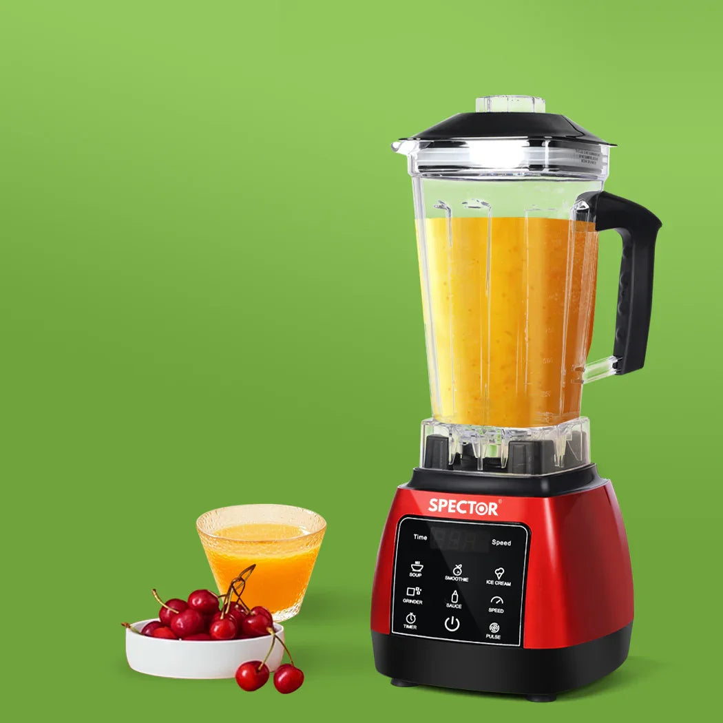 Spector 2L Commercial Blender Mixer Red-2042496831358898182