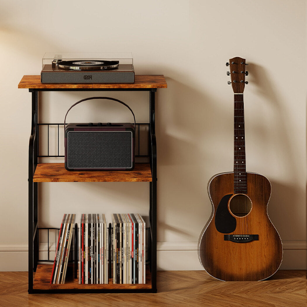 Levede Side Table 3-Tier Storage Shelf Modern Table-2050056752157822982