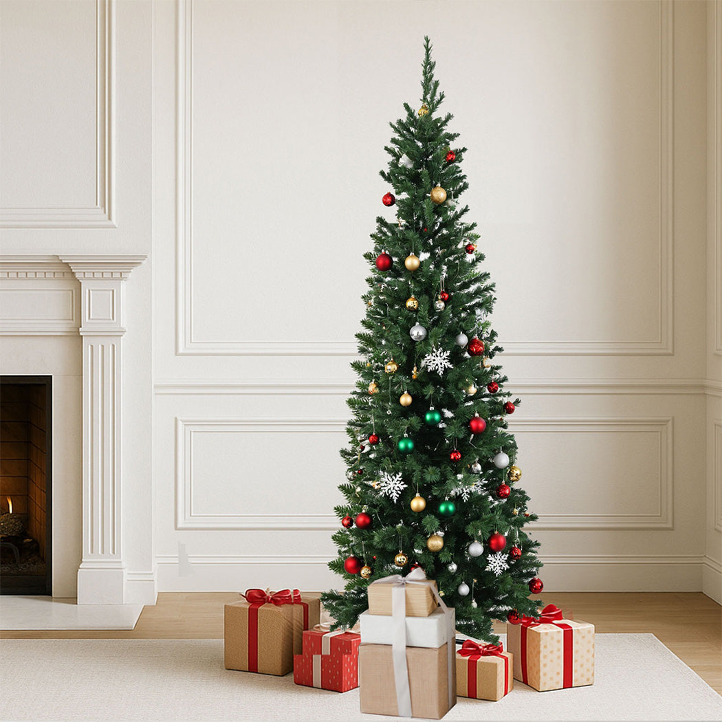 Santaco 1.5M 350 Tips Pencil Christmas Tree-1950770006111424518
