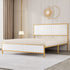 Levede Metal Bed Frame Under Bed Storage Double Beige-1894516794161500166