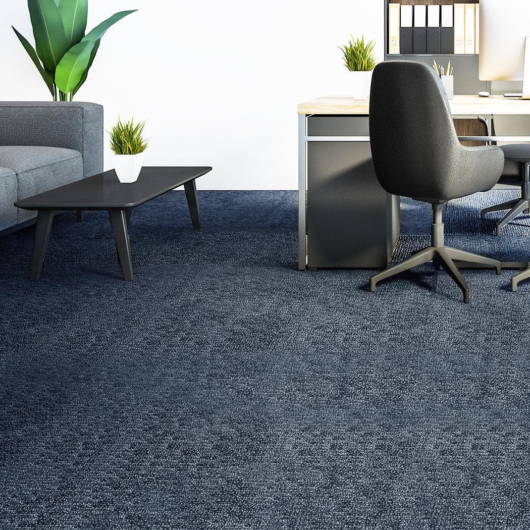 Marlow 20x Carpet Tiles 5m2 Box Heavy Blue-2018816859897466887