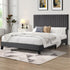 Levede Bed Frame Queen Size Mattress Grey-1942353318898700294