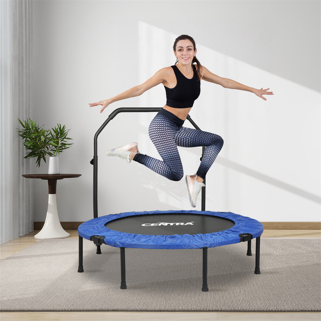 Centra 48" Foldable Mini Trampoline Rebounder Fitness-2006732697732517894
