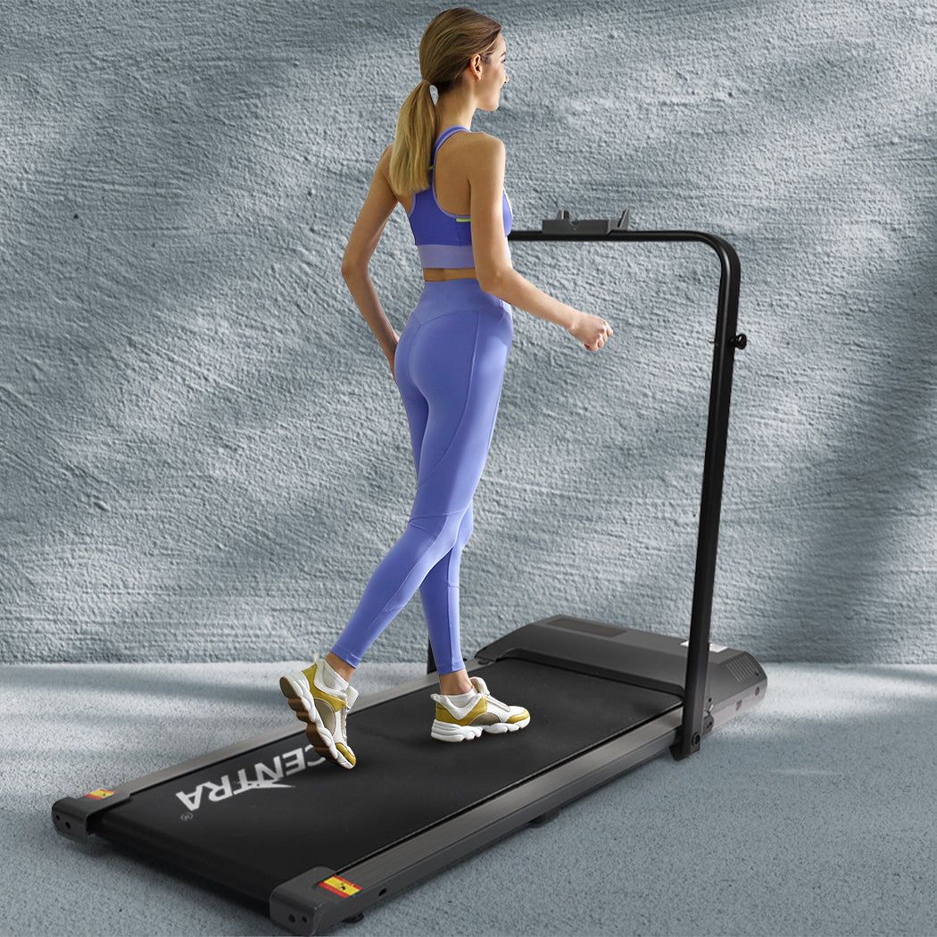 Electric Treadmill Walking Pad Home Office Gym Exercise Fitness Foldable Compact