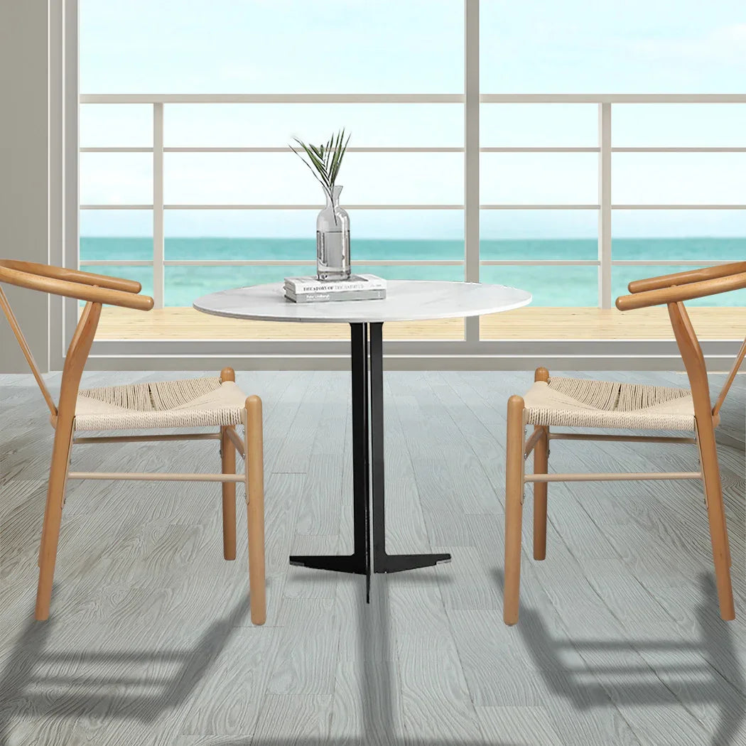 Levede 6x Dining Chairs Wooden Hans-2018816938473558022
