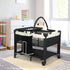 BoPeep Baby Cot Bed Crib Portable Bassinet Black-2006733207525003270