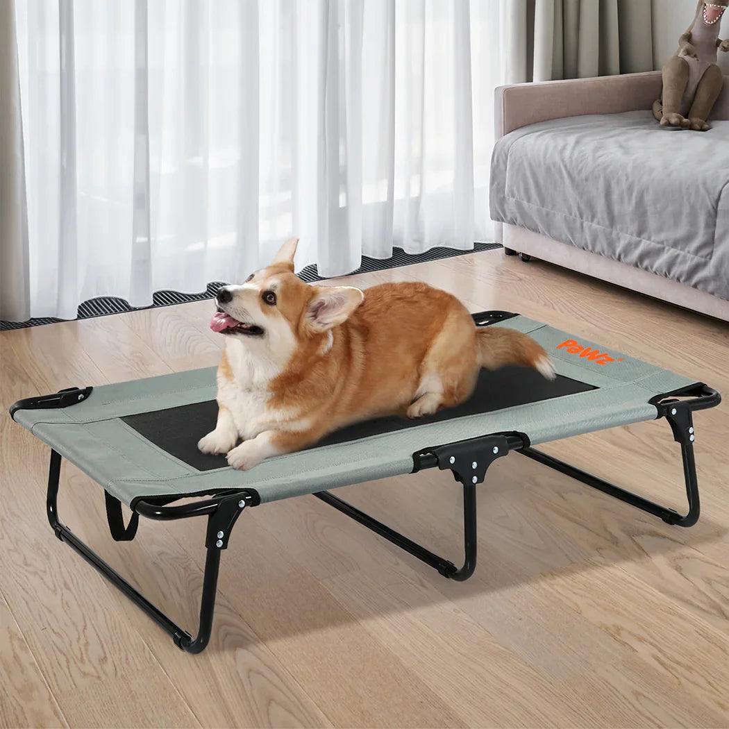 Pawz Pet Elevated Bed Dog Raised Trampoline Foldable Large M Size-2018816751361462278