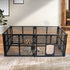PaWz Pet Playpen Folding Dog Plastic M Medium-2029387226294652934