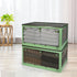 Storage Box Plastic Stackable Container L Green Large-1942352812574904326
