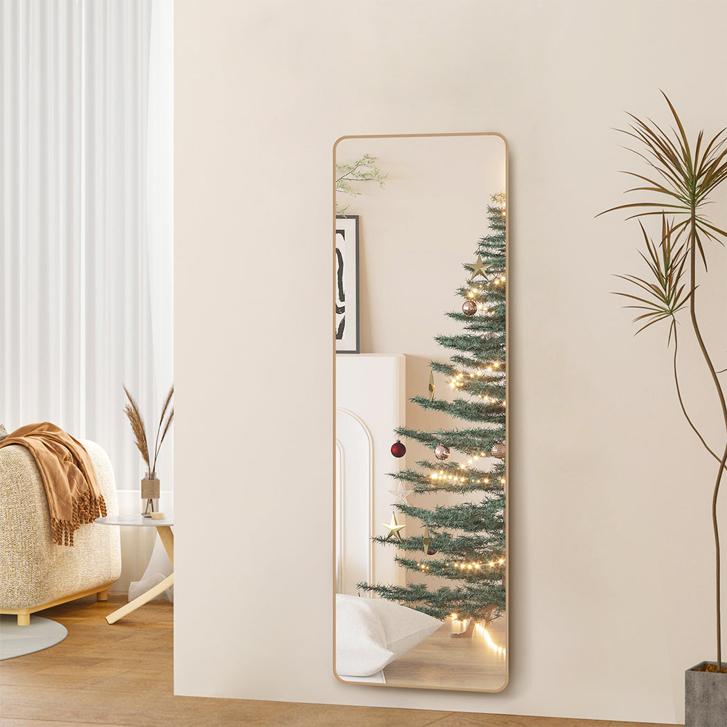 Yezi 120cm Wall Mounted Full Length Mirror Door Hanging-2029387203049820166