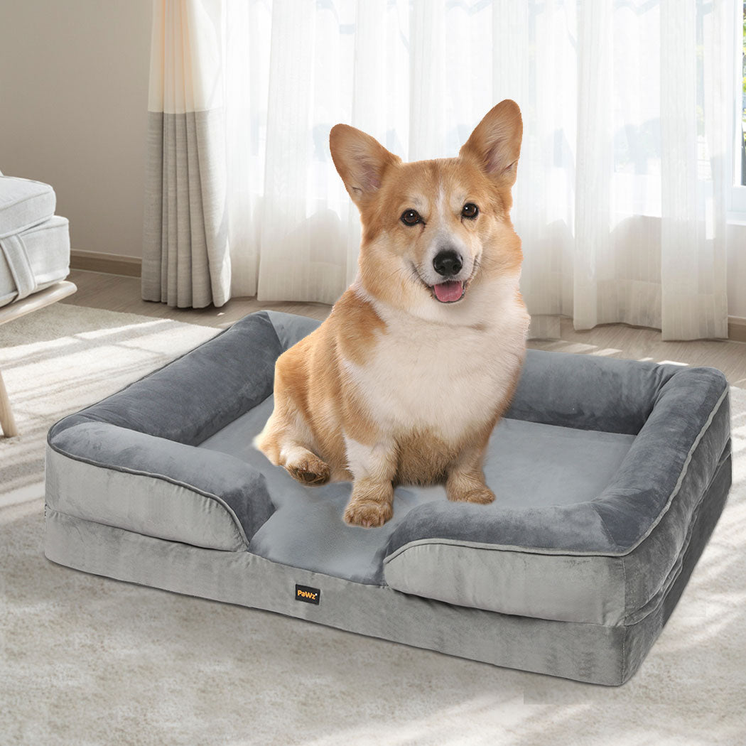 PaWz Memory Foam Pet Sofa Bed Cushion M Medium-2029387230954524678