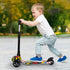 Bopeep Foldable Kids Scooter LED Music Graphite