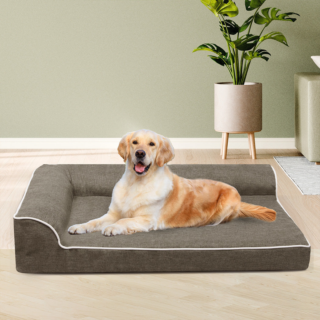 Pawz Orthopedic Dog Bed XXL Coffee-1894516776625115142