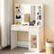 Levede Vanity Desk Makeup Mirror Storage Dressing Table-2050056809774977030