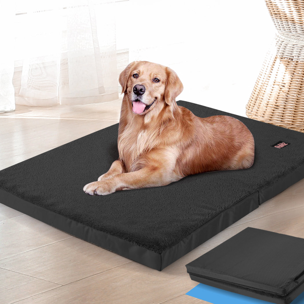 PaWz Pet Bed Foldable Dog Puppy Beds Black X-Large-2018816751617314822