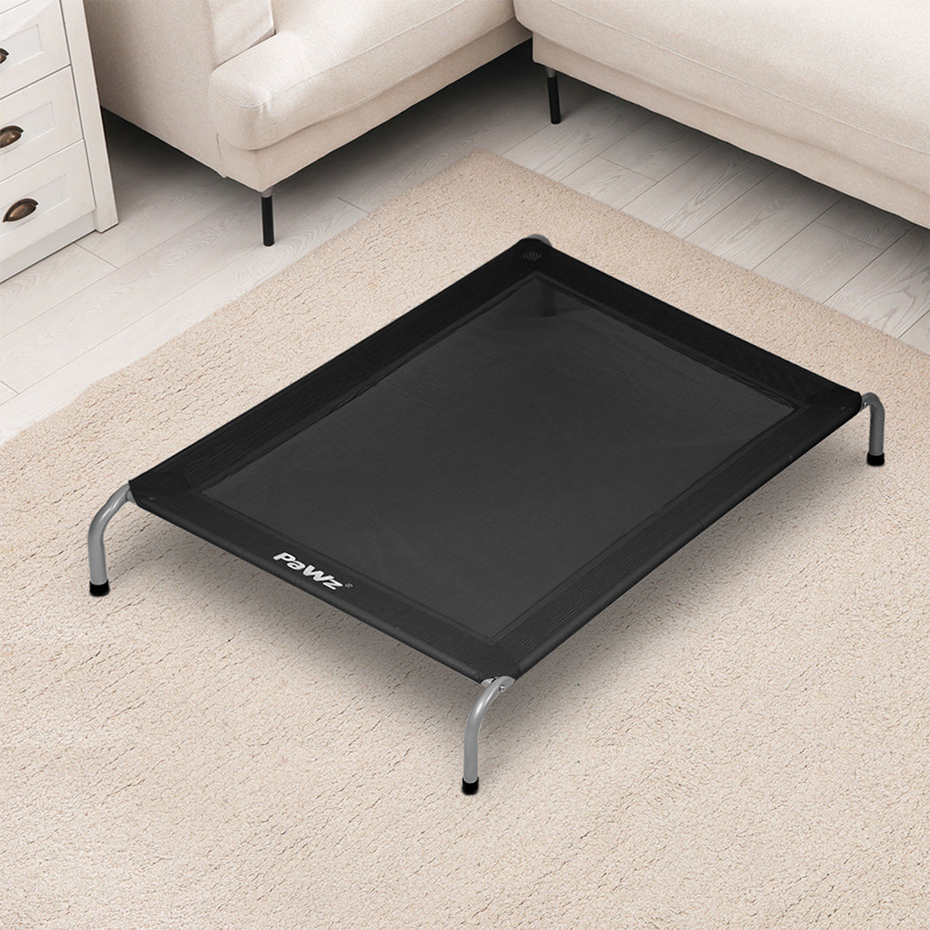 PaWz Elevated Trampoline Pet Bed Dog XL Black X-Large-1886651030574338054