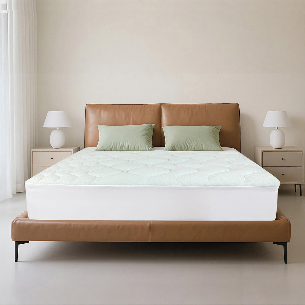 Dreamz Mattress Topper Pillowtop Cover Protector Double-2050056896341217286
