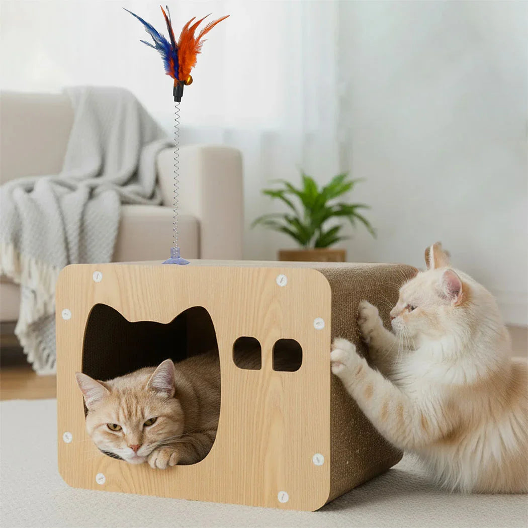 Pawz Cat Scratcher Board Scratching Cardboard-2006732789969457158