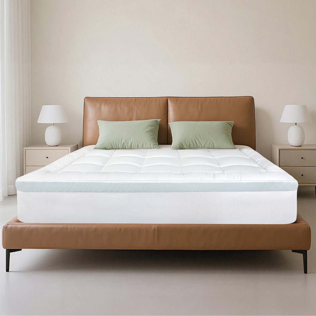 Dreamz Gel Memory Foam Mattress Topper 8cm Double Size-2050056897591119878