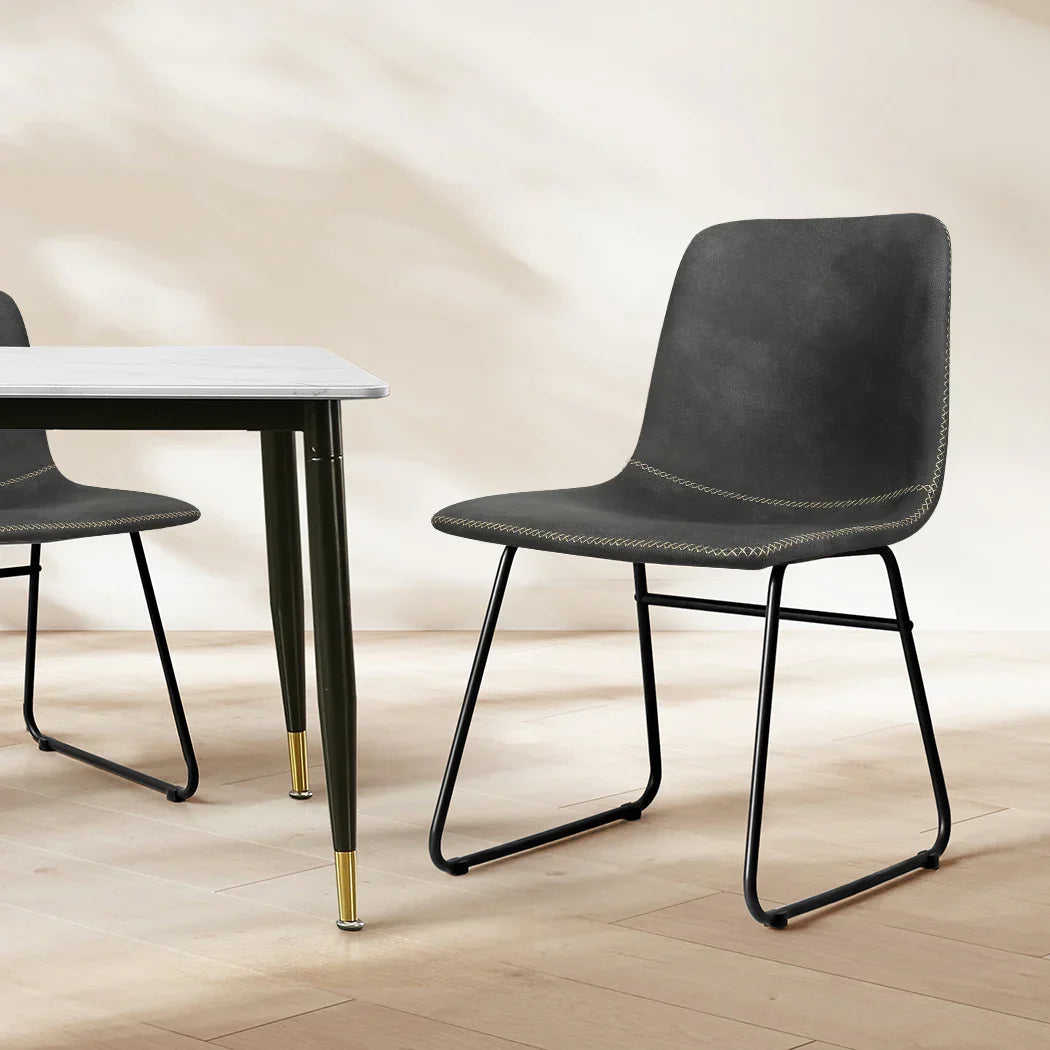Levede 8x Dining Chairs Kitchen Table-2006732732784316422
