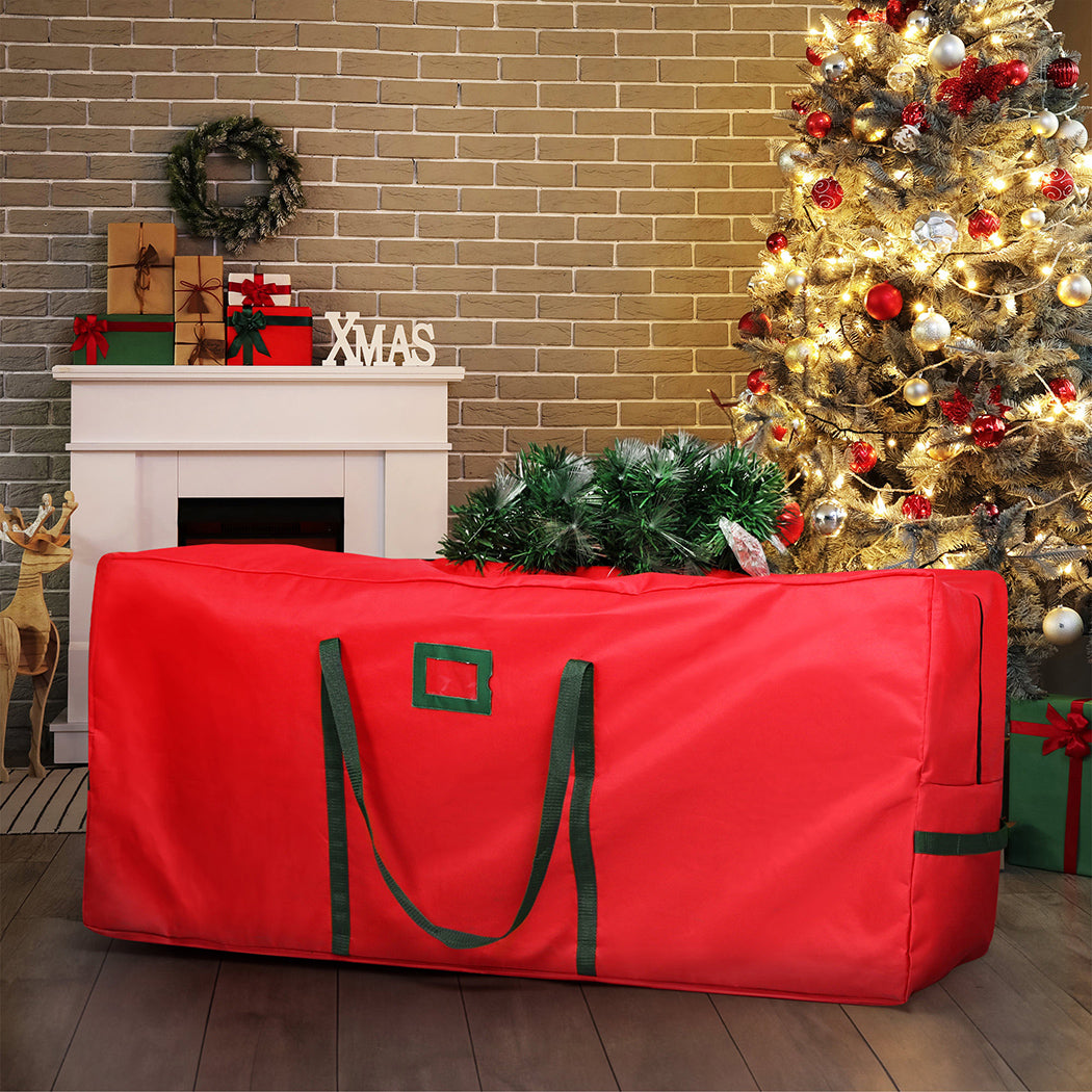 Christmas Tree Storage Bag Large Red-2006732887994535942