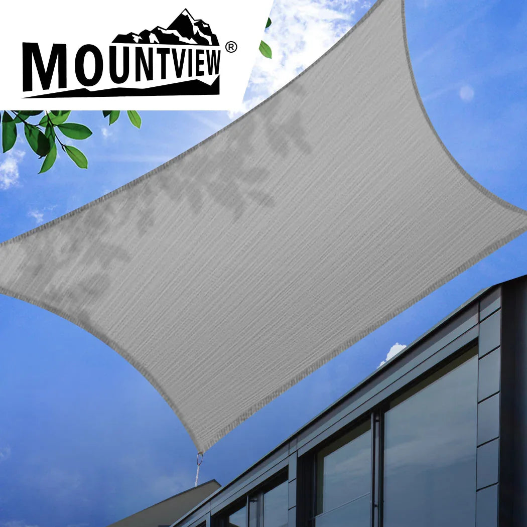 Mountview Sun Shade Sail Cloth Canopy Charcoal 180-2018816728204709894