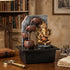 Spector Desktop Fountain LED Tabletop Zen Mini Water Fountain Office Living Room-2050059011587444742