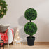 Lambu Artificial Double Ball Boxwood Trees