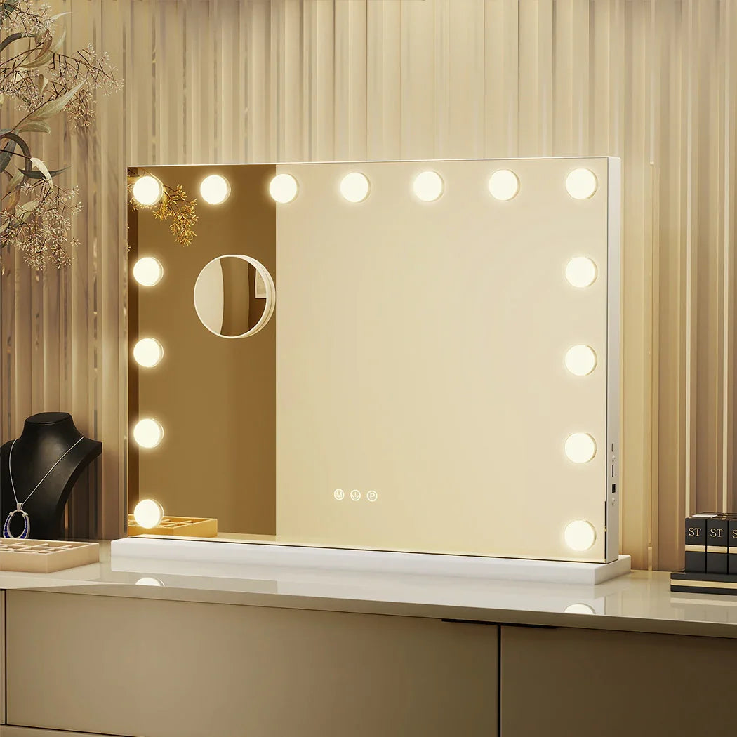 Yezi LED Hollywood Makeup Mirror 45x58cm-2006732739675557894