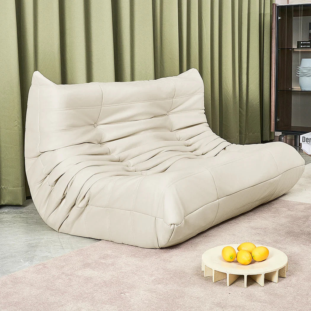 Levede 2 Seaters Floor Sofa Caterpillar Lounge-2006732811075194886