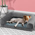 PaWz Pet Bed Sofa Dog Beds Bedding Soft M Grey Medium-2006733134598639622