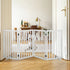 PaWz Wooden Pet Gate Dog Fence Safety White 800x 3MM-2018816807758073862
