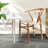 Levede 2x Dining Chairs Wooden Hans Clear-2018816938096070662