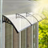 Mountview Window Door Awning Outdoor 1M X 4M Transparent 1x4M-1864184444194263046