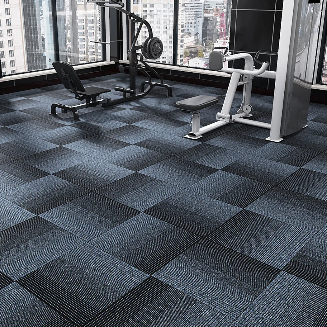 Marlow 20x Carpet Tiles 5m2 Box Heavy Blue-2018816862414049287