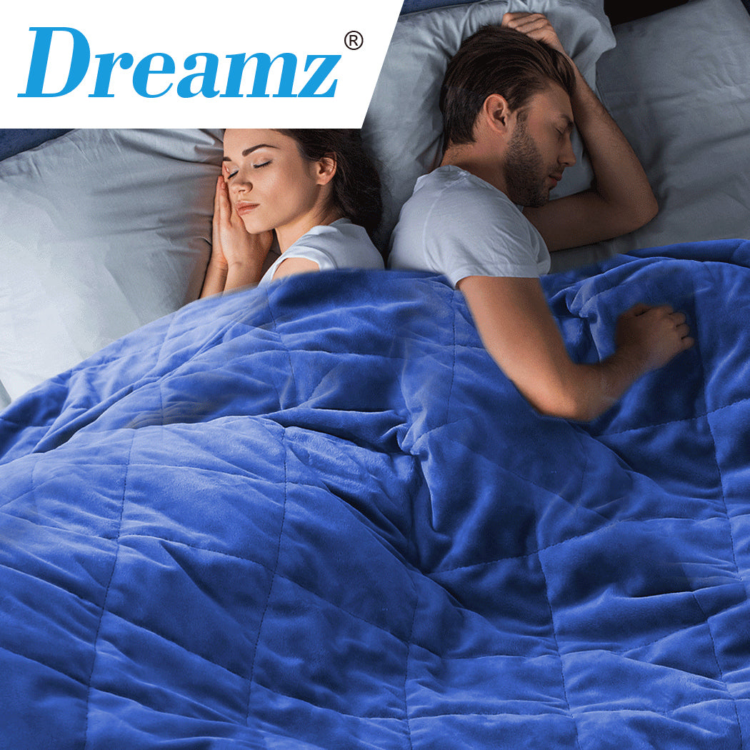 DreamZ Weighted Blanket Heavy Gravity Blue 9KGS-1864183208279674886