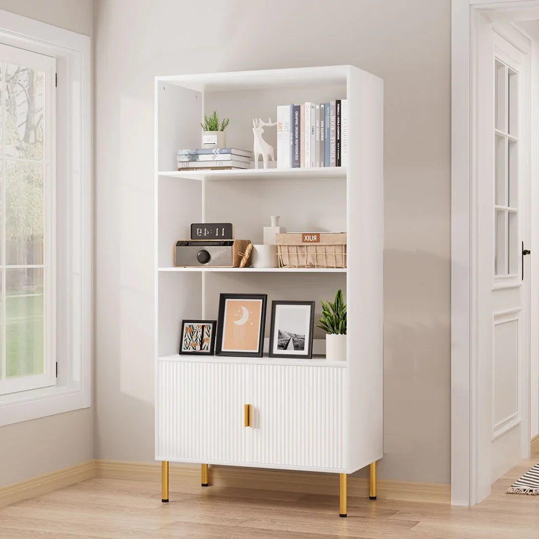 Levede Display Shelf 3 Tier Bookshelf-2006732865097830407