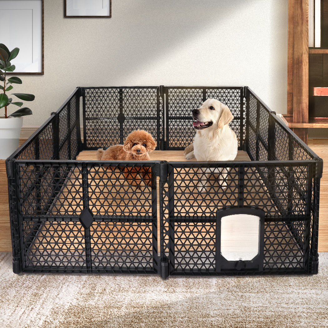 PaWz Pet Playpen Folding Dog Plastic L Large-2006732971721232390