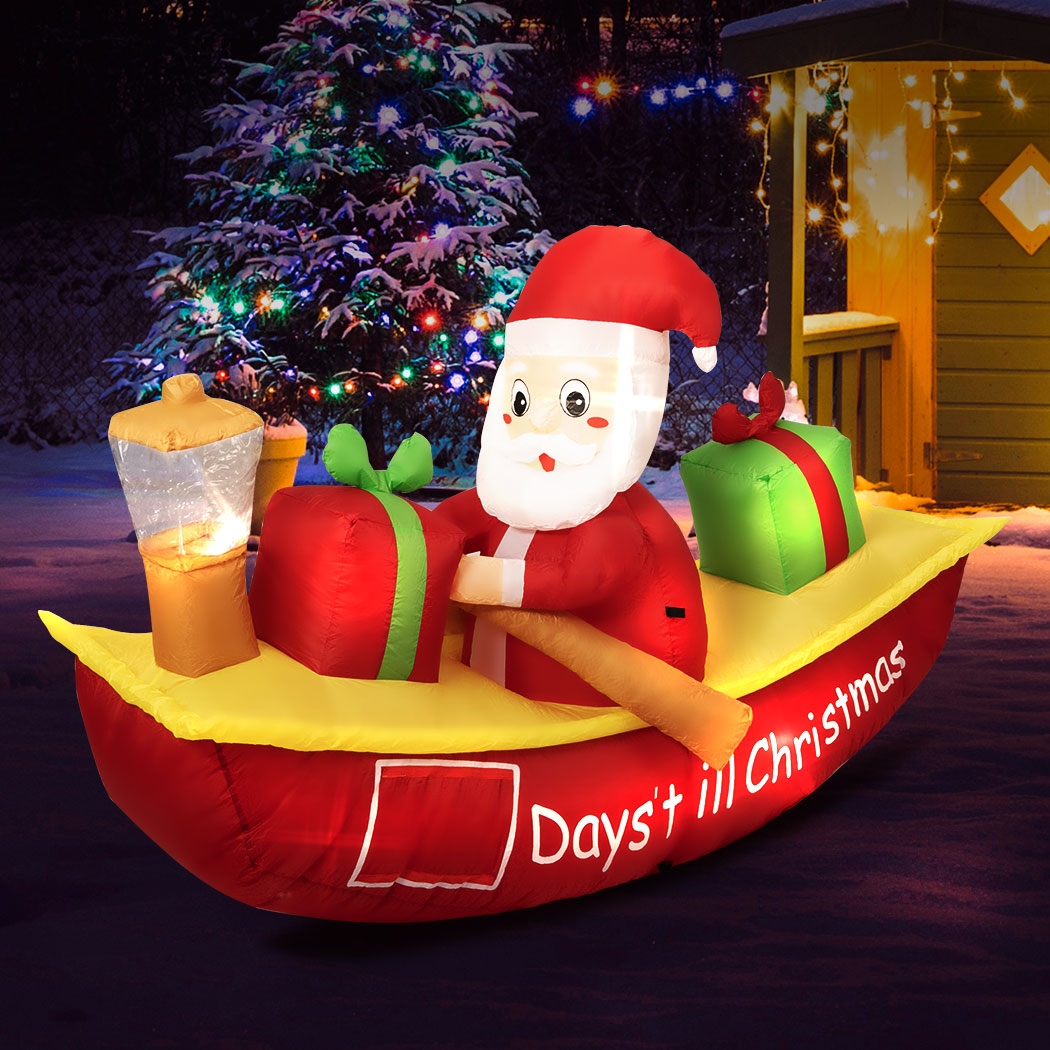 Santaco Christmas Inflatable Santa Clau-2065254639024082950
